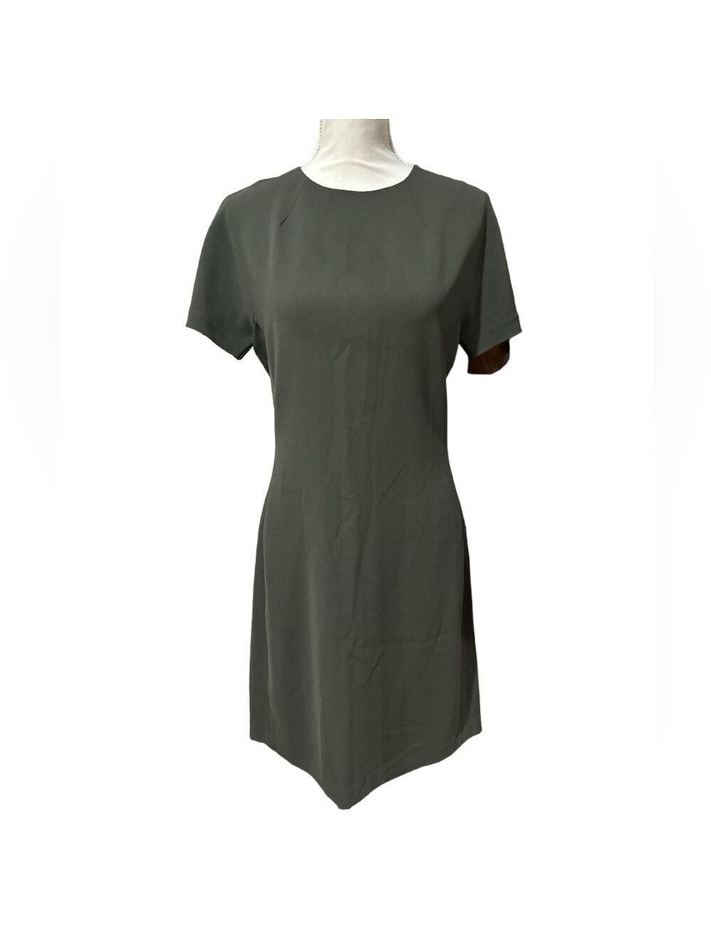 Theory Modern Side Seam Admiral Crepe Shift Dress